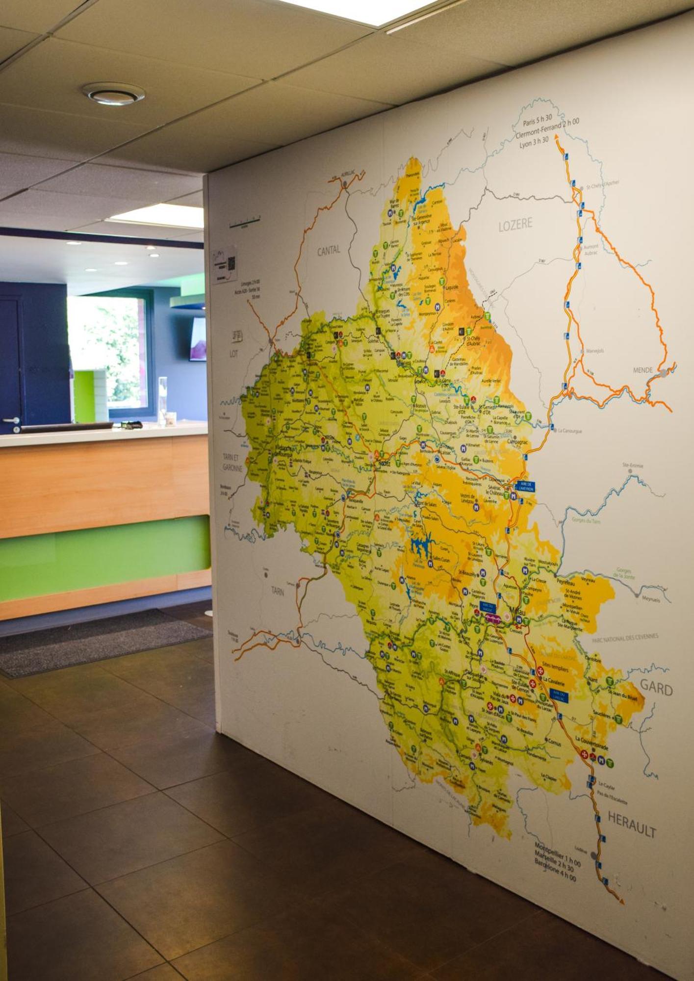 ibis budget Rodez Eksteriør billede